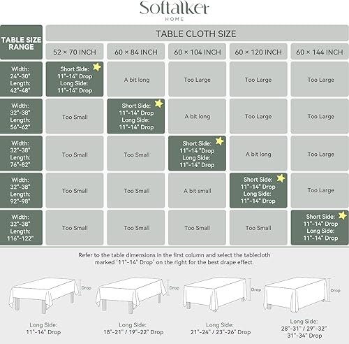 Miniatura 4 de Softalker Mantel rectangular con textura de damasco, diseño de líneas geométricas de jacquard grueso, impermeable, resistente a las manchas,