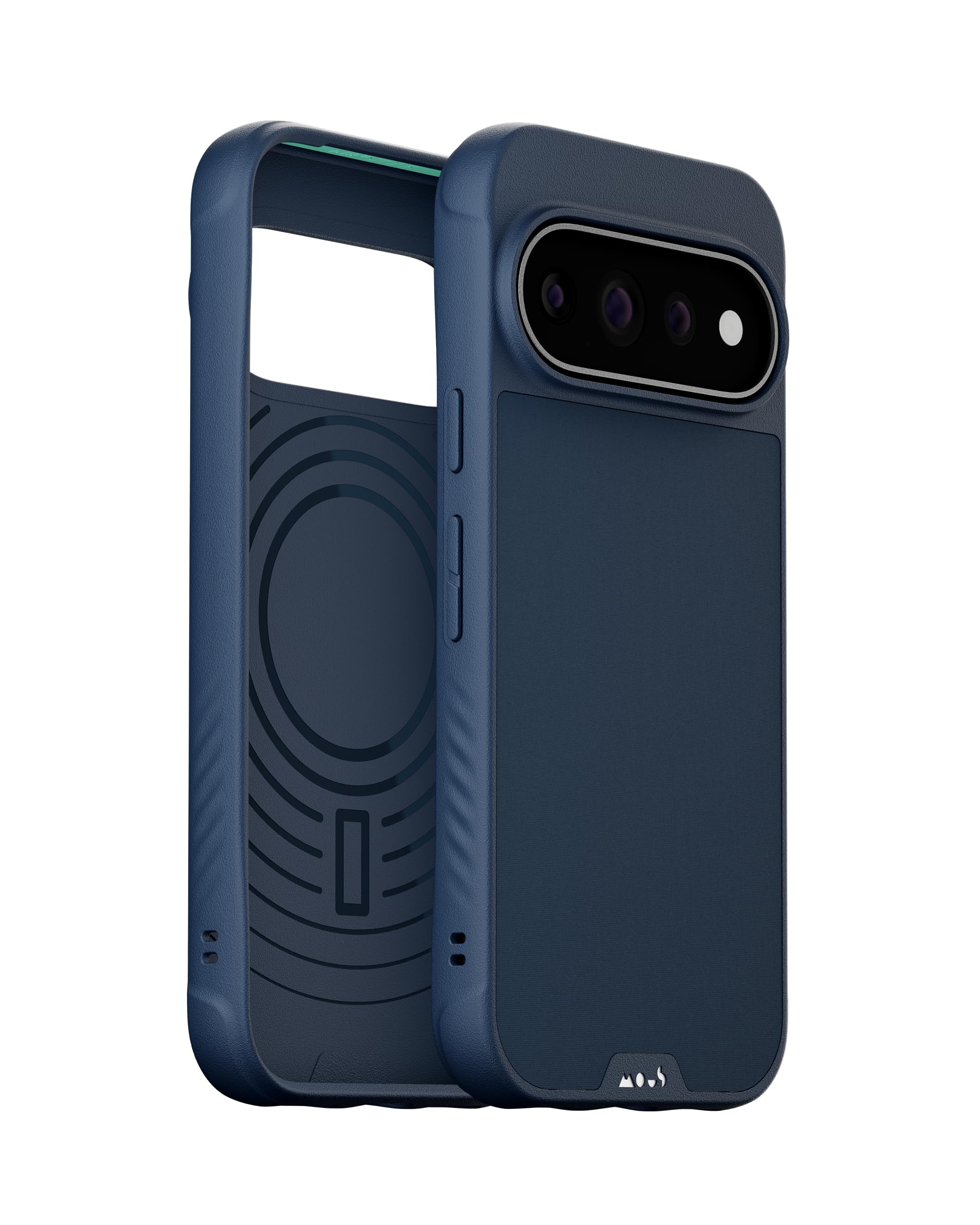 Mous Funda para Pixel 11 Pro XL - Limitless - Compatible con MagSafe y Pixelsnap, en Tejido - Azul