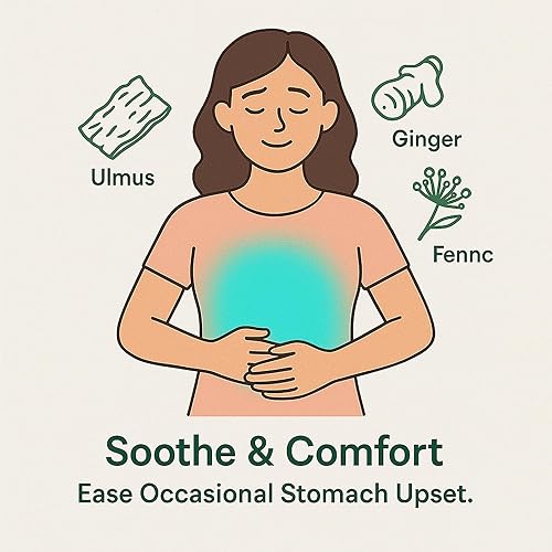 Miniatura 6 de GutCore Suplemento de apoyo digestivo - con inulina, hinojo, jengibre y corteza de olmo resbaladizo - 60 cápsulas