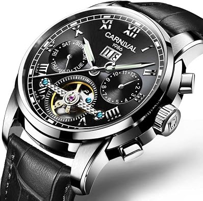 TEINTOP Carnival Complications Watches for Men Automatic Mechanical