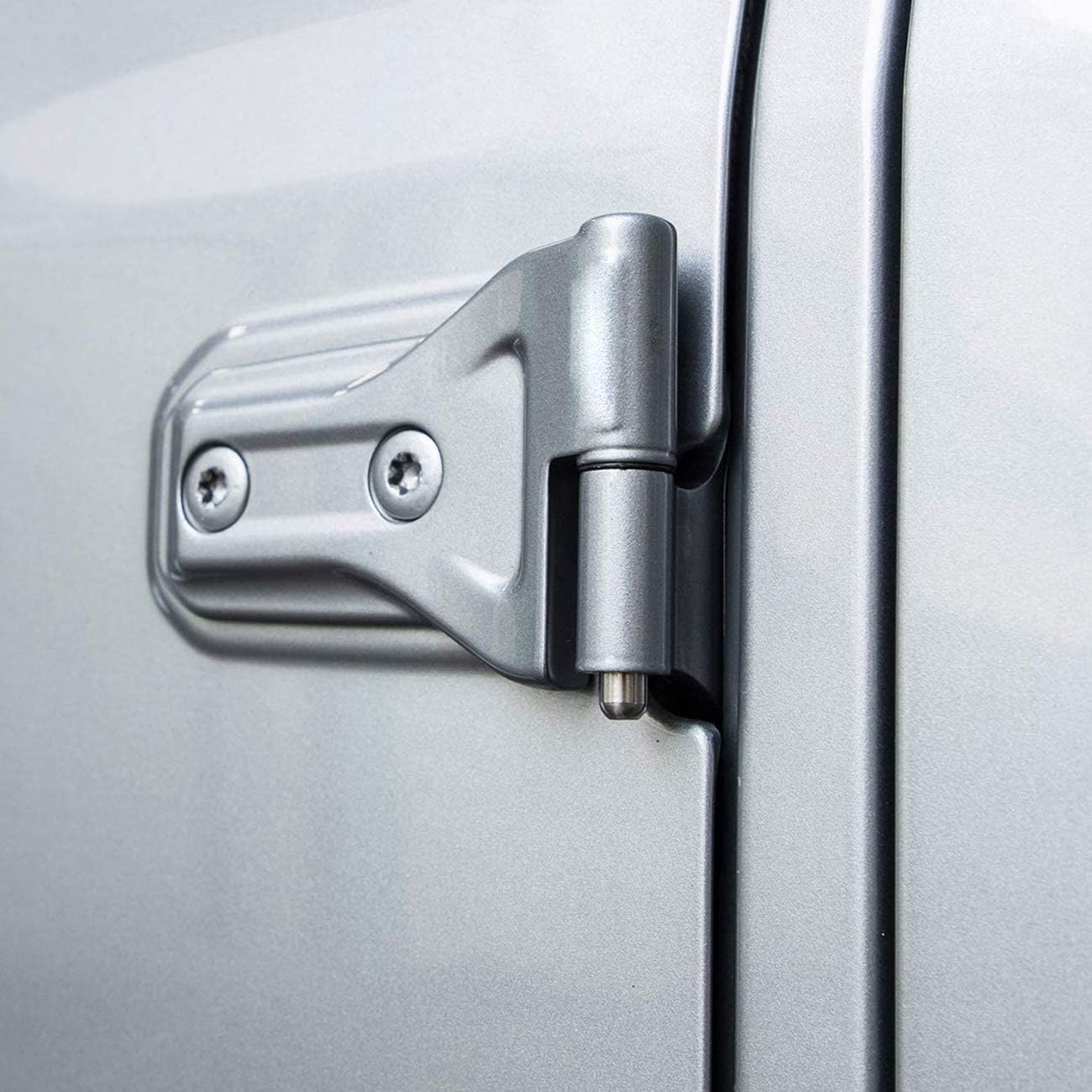 Door Pin Guides For Jeep Wrangler JK JKU JL JLU Sports Sahara Freedom Rubicon Unlimited & Gladiator JT 2/4-Door 2007-2021 Stainless Steel Hinge Bolts