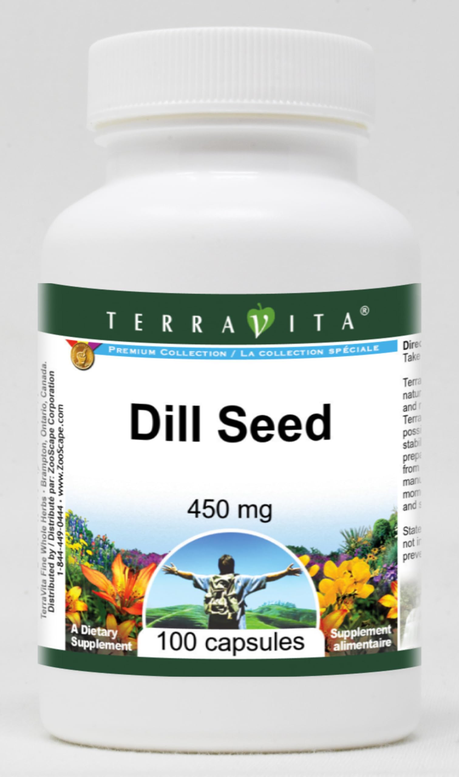Dill Seed - 450 mg (100 Capsules, ZIN: 518588)