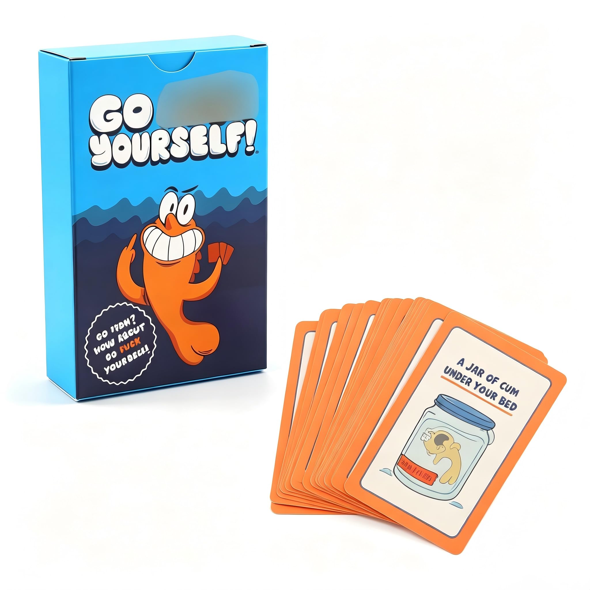 Go Fish Card Game Adult Version 48 Cards, Funny Party Go Fish Game for