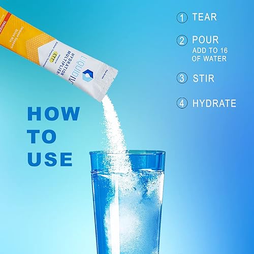 Miniatura 3 de Liquid IV Multiplicador de hidratación  Limón lima  Paquetes de polvo  30 barras con 3 barras de muestra fresa mandarina y piña Yuzu mezcla de