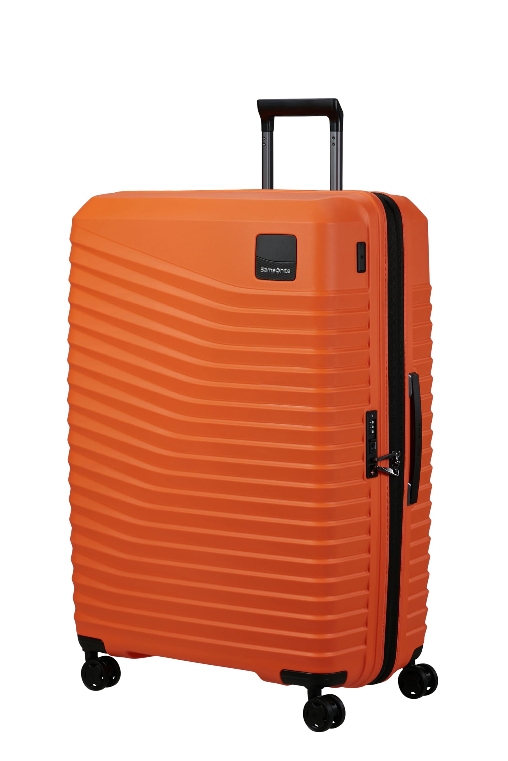 Samsonite Intuo, Valigia Espandibile Fatta con Caricatore Anteriore, Arancione (Apricot), Spinner XL (81 cm - 144 L)