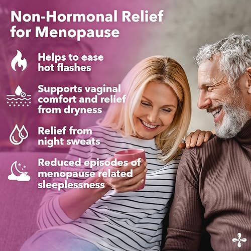 Miniatura 2 de Pausitivi-T - Suplemento de apoyo para la menopausia, potente alivio para sofocos, desequilibrio hormonal y sudores nocturnos, nutre los tejidos,