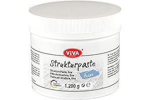 Viva Decor 1.2kg Modelling Paste - Top-Notch Strukturpaste for Acrylic Painting