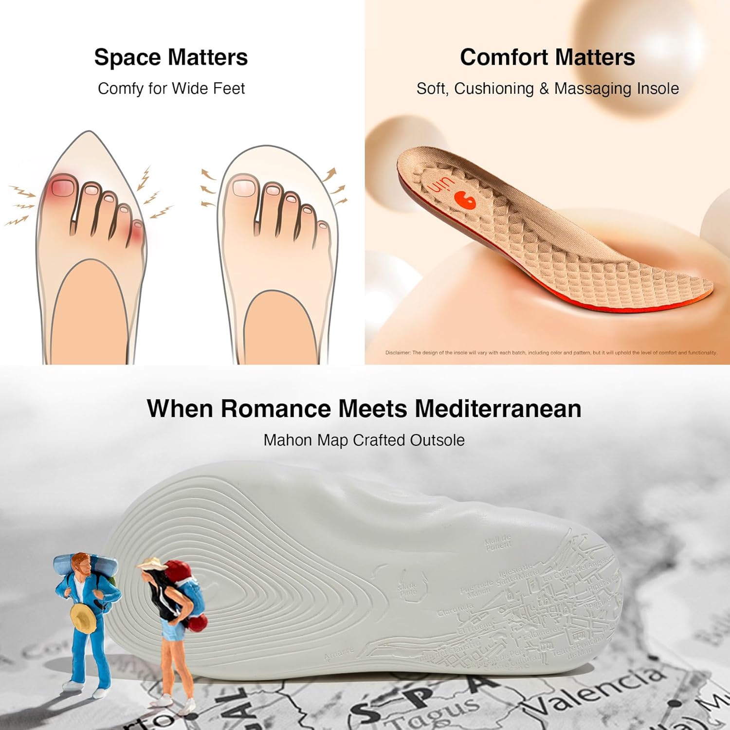 UIN Women's Slip On Walking Shoes Art Travel Lightweight Comfort Fashion Sneaker Mahon Series