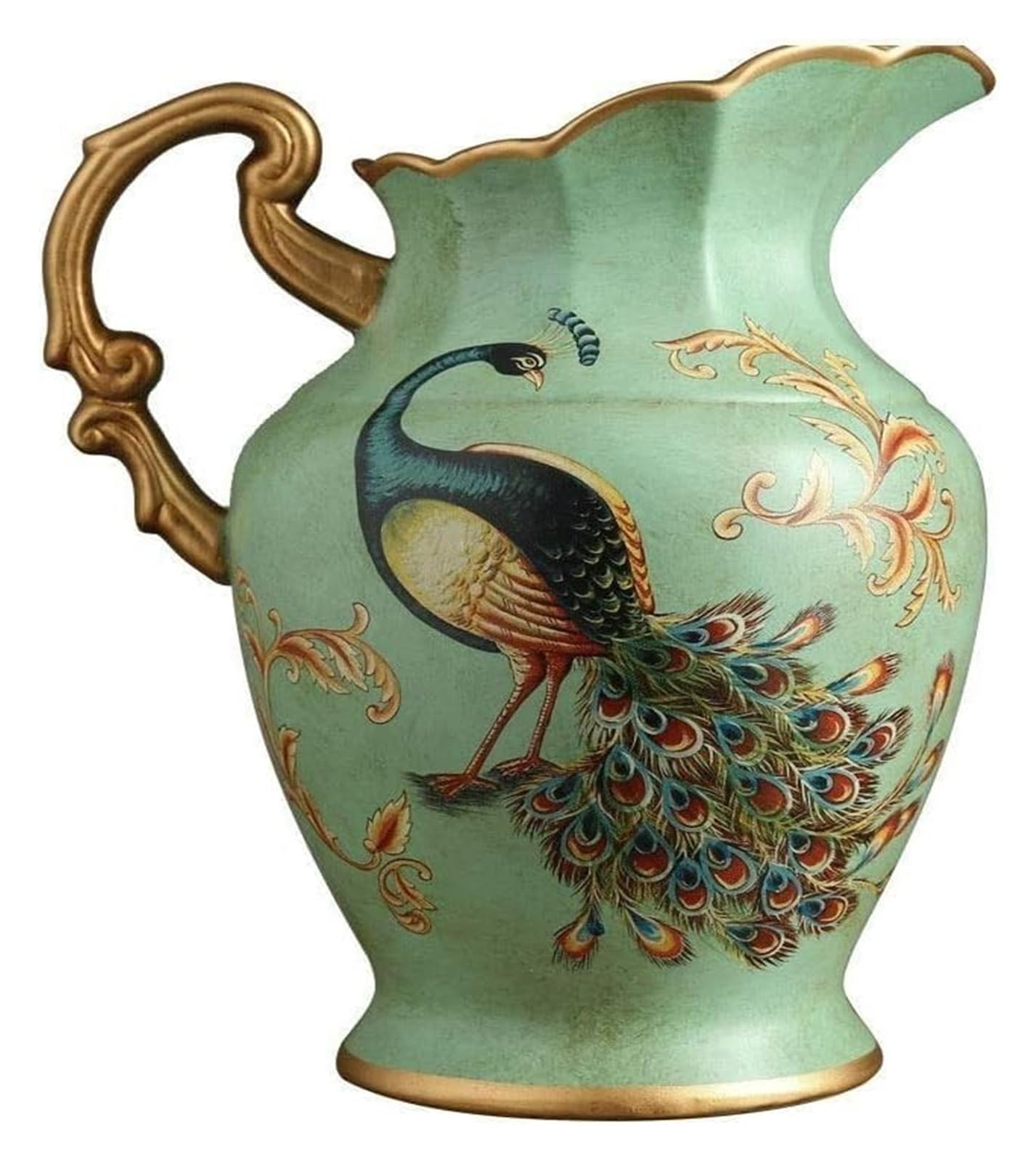 Vase Desktop Ceramic Pitcher for Weddingspecial Occasiongarden Setting Home/office Decor Dried Floral Arrangements