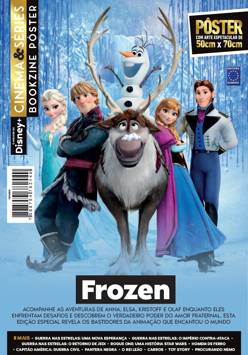 Frozen - Arte A - Superpôster Cinema e Séries : Editora Europa