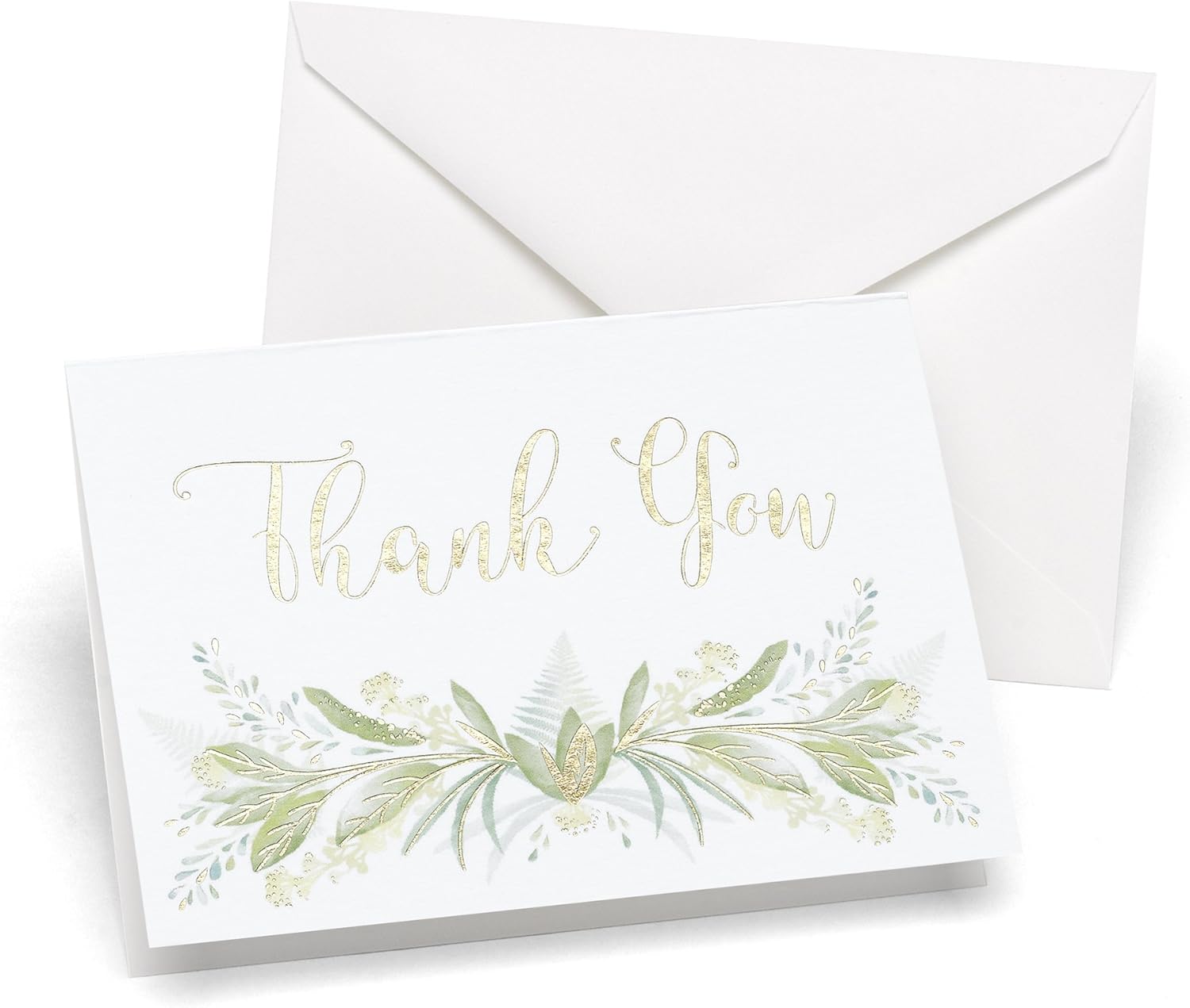 Hortense B. Hewitt Love and Wedding Thank You Note Cards, 4.8" x 3.3" (Folded Size)