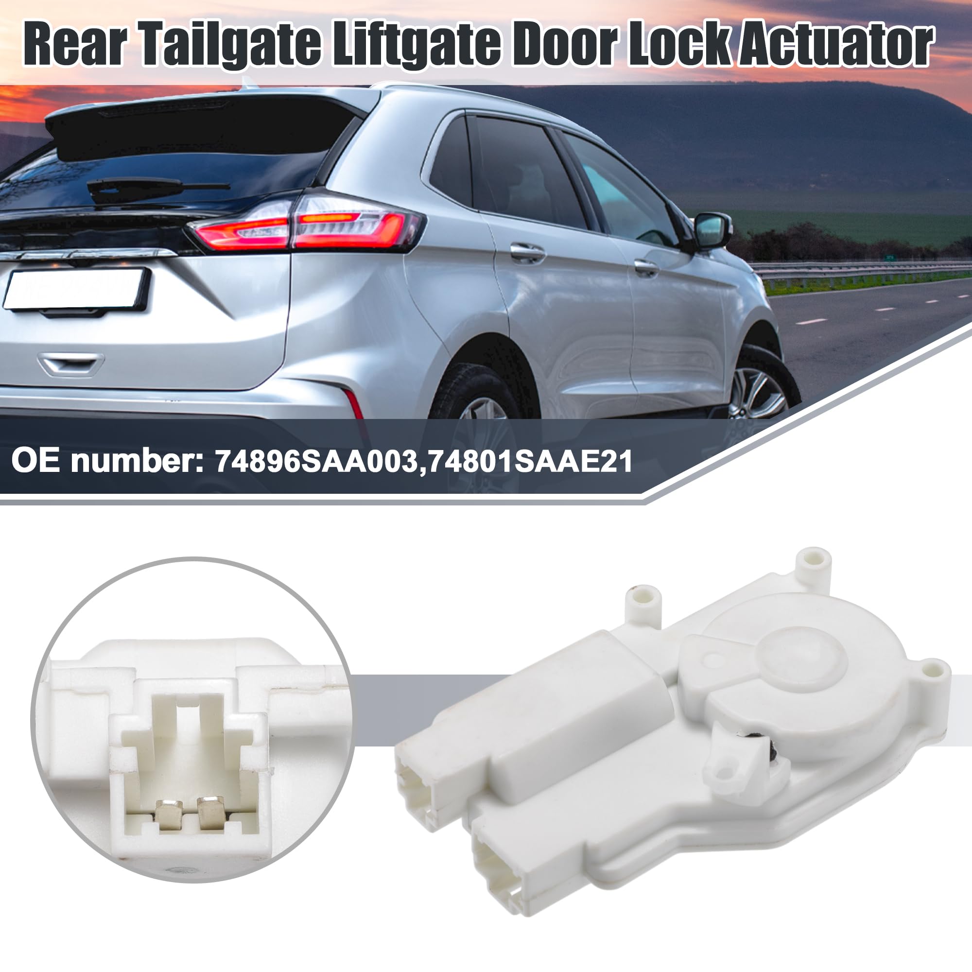 QUARKZMAN Attuatore di blocco portellone posteriore per Honda No.74896SAA003