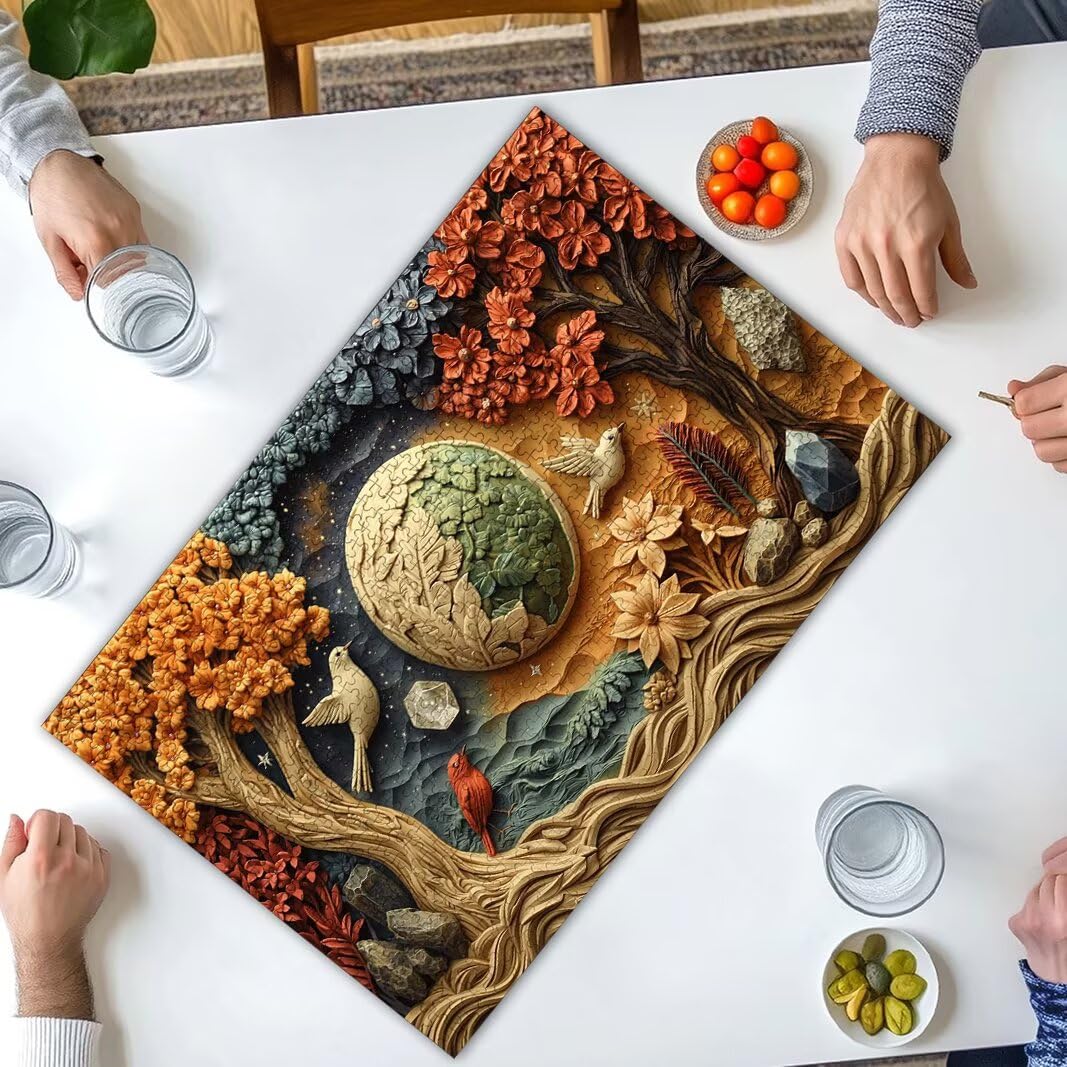 Puzzle 2000 Pezzi, Puzzle Foresta, Misura: 100x71cm, Regalo Donna -8689