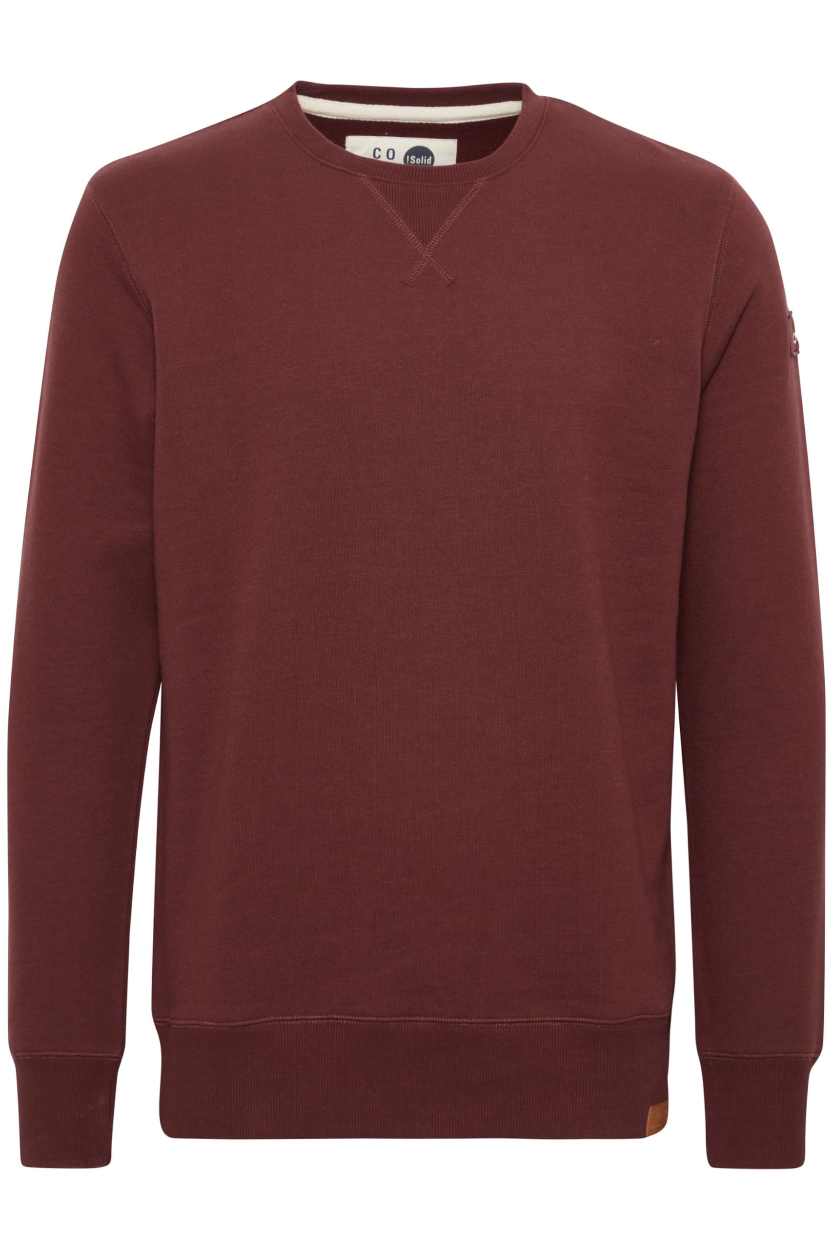 !Solid SDTrip O-Neck Herren Sweatshirt Pullover Sweater mit Rundhals-Ausschnitt Rippbündchen Baumwollmischung Regular fit