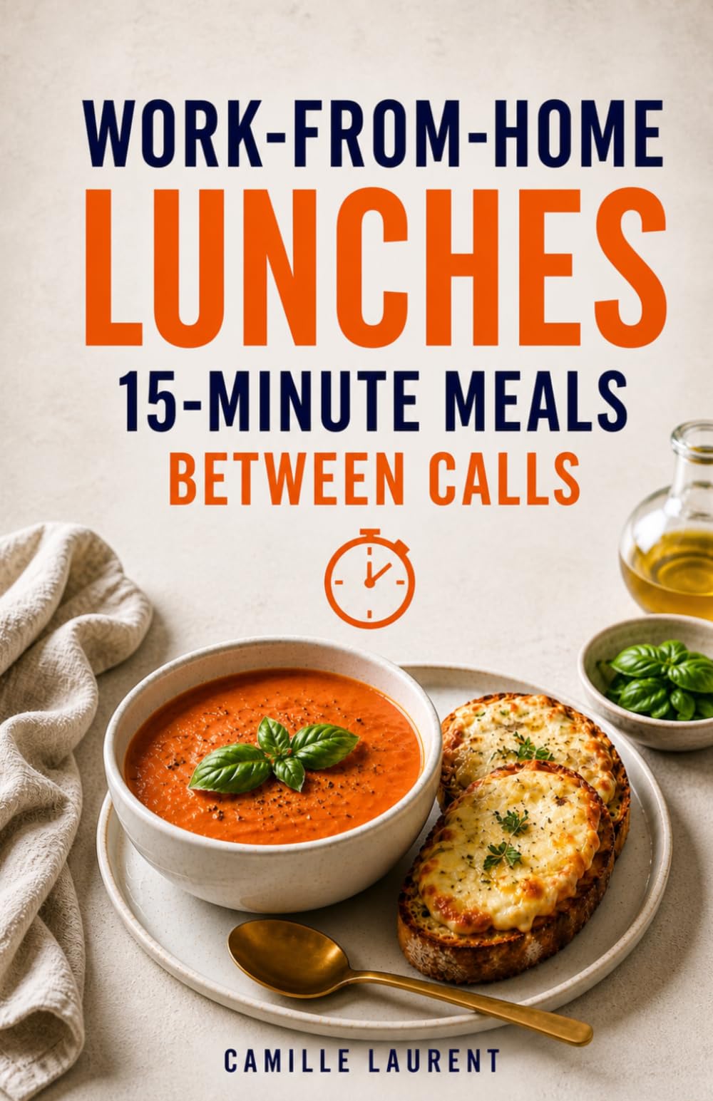 Work-from-Home Lunches — 60 Easy 15-Minute Meals Between Calls for Quick, Satisfying Weekday Lunch Breaks: Fast bowls, toasts, pasta, wraps, and cozy ... remote workers who want simple homemade meals