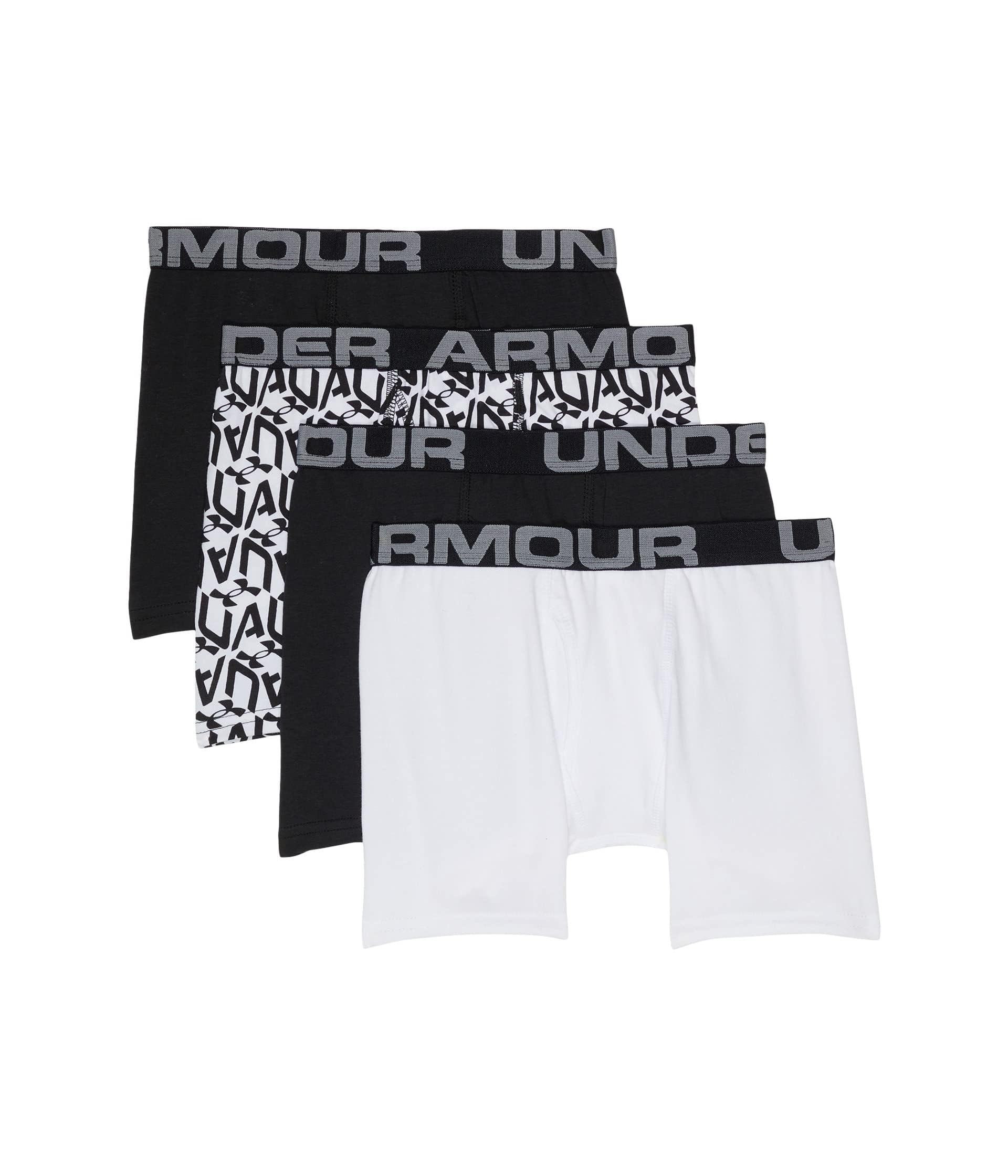 Under Armour Boys' Multipack Performance Cotton Boxerjock Brief