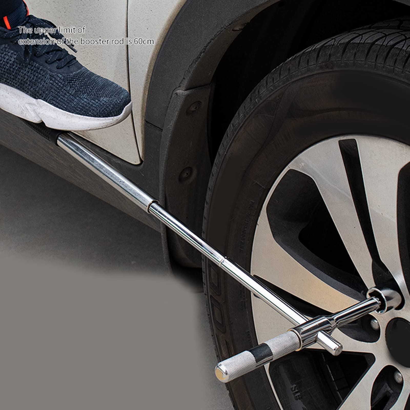 Llave de rueda, llave cruzada, removedor de zócalos de coche para reemplazo de neumáticos de 17-23 mm, pintura de reparación