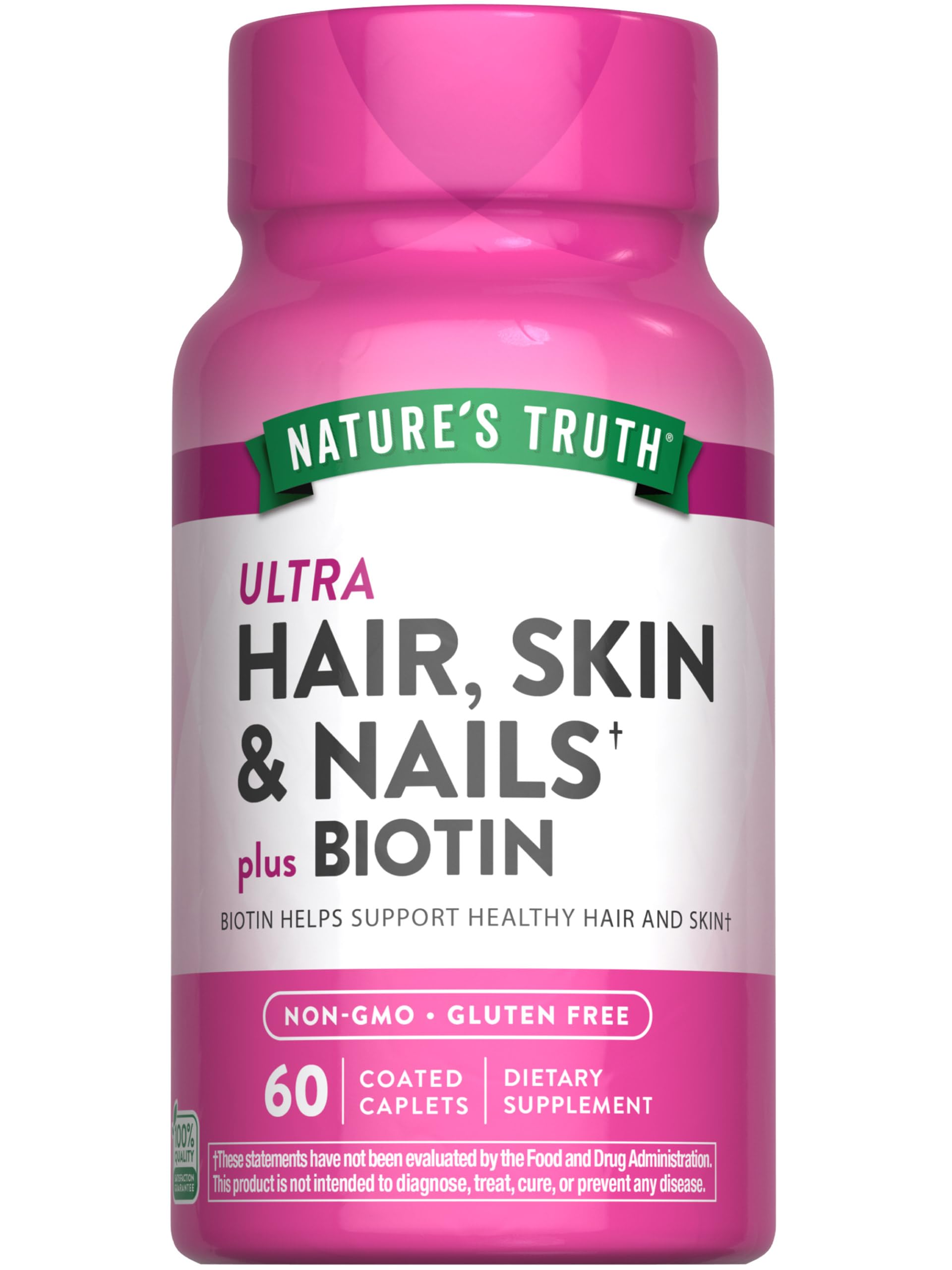 Hair, Skin, Nails Supplement, 60 Count