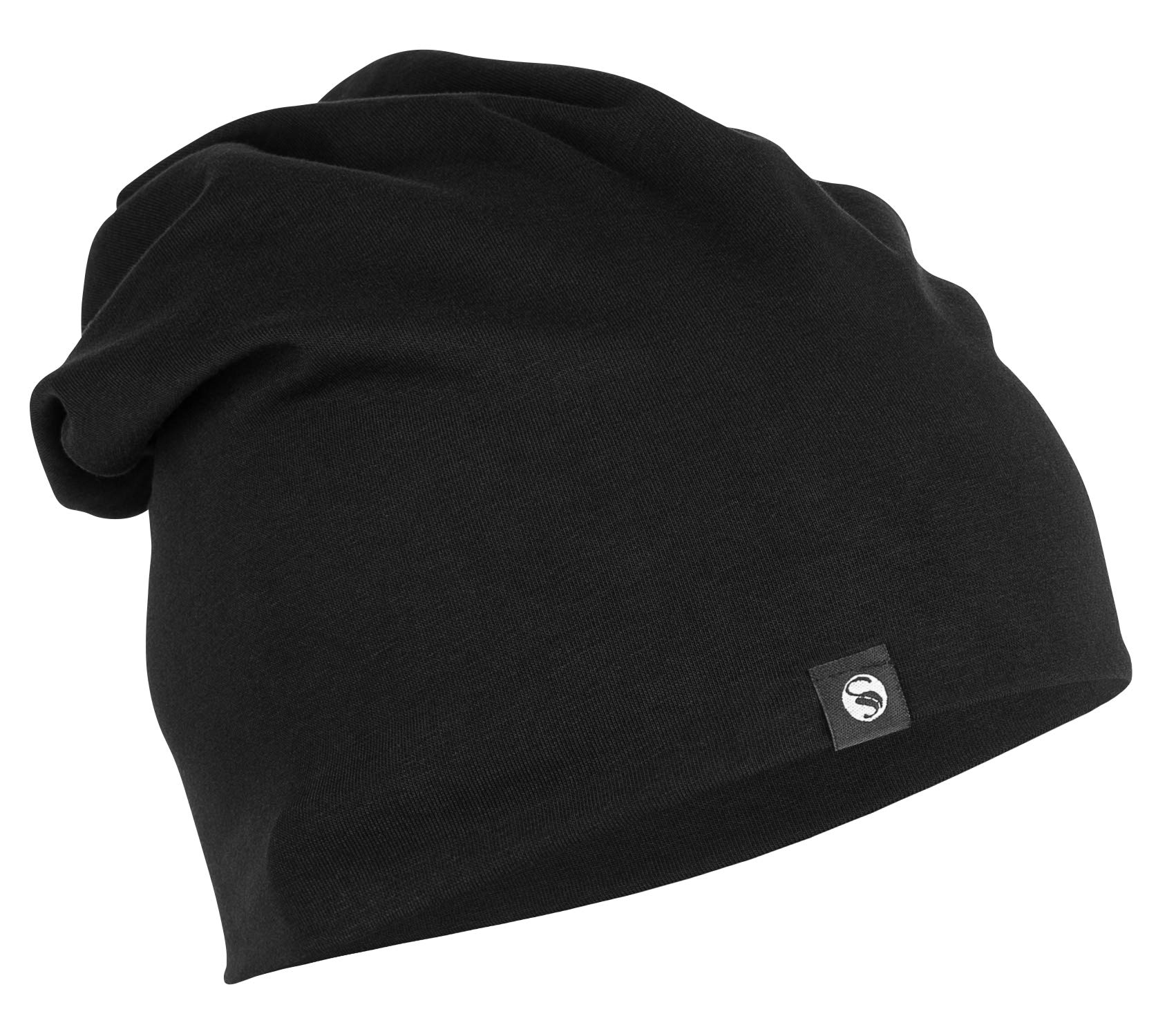 STARK SOUL Unisex 1944_A Beanie-Mütze, Schwarz, Einheitsgröße