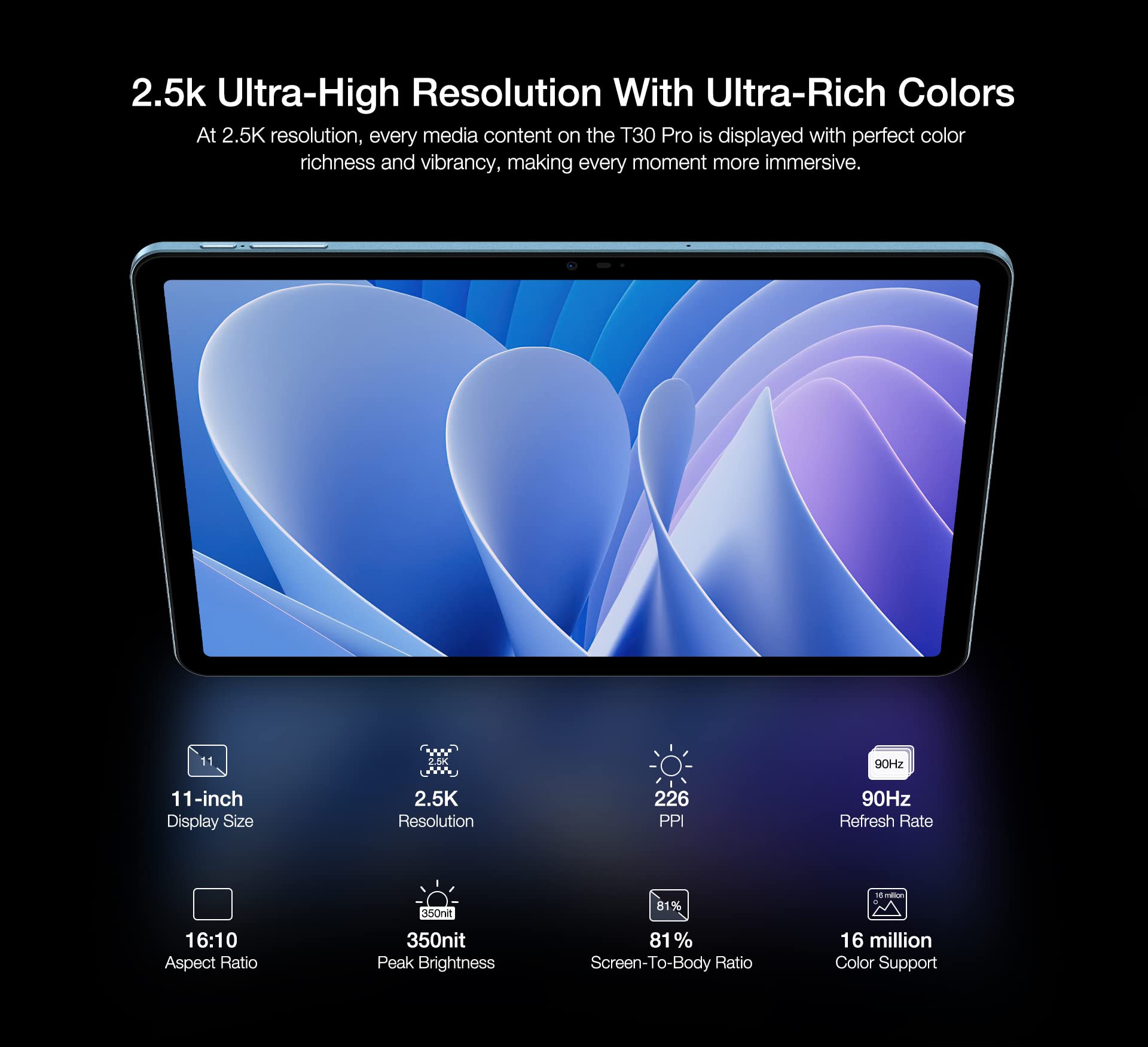 おか様 最新✨Android 13 タブレット DOOGEE T30 PRO | siajasa.id