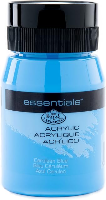 Royal & Langnickel RAA-5143 Essentials 500ml Acrylic Paint - Cerulean Blue
