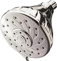 Vista 1 de Cabezal de regadera de la marca Culligan, modelo S-W100-BN, con masajeador, para pared, con acabado de níquel cepillado., S-W100-C