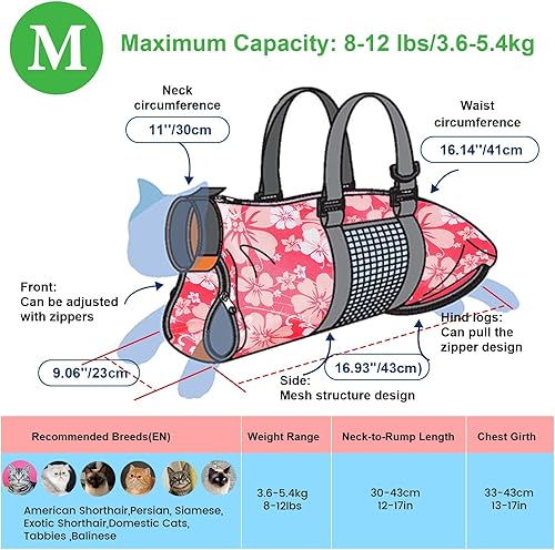 Miniatura 2 de Cinf Bolsa de retención de limpieza para recortar uñas de gato, sin arañazos y mordeduras para baño, recorte de uñas inyectable, examen de inyección