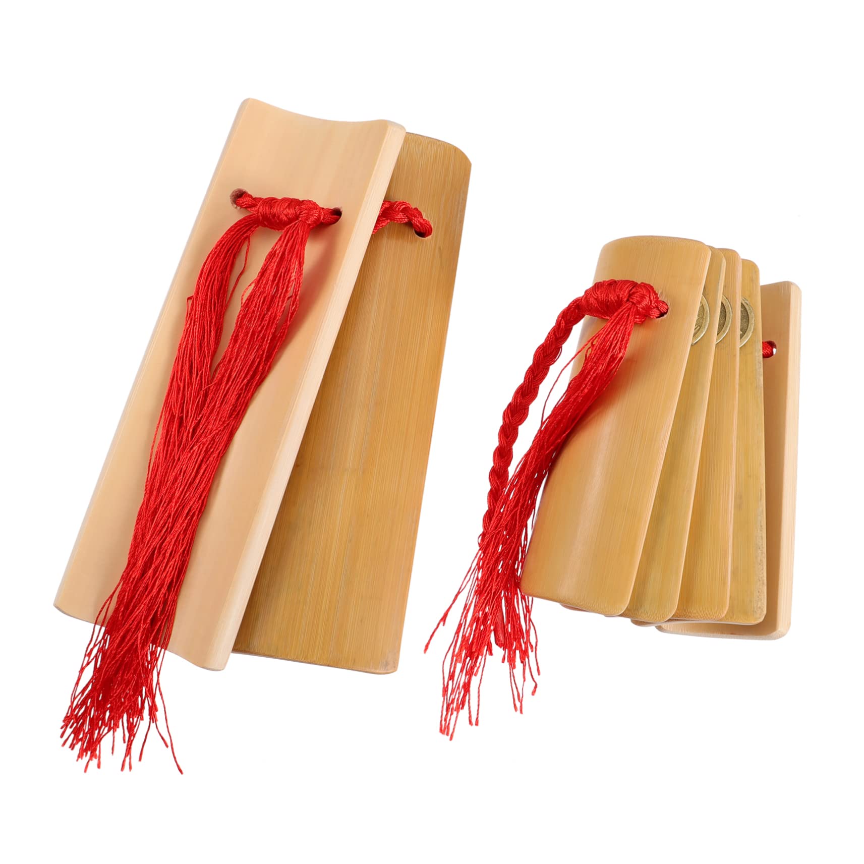 BESPORTBLE Traditional Chinese Kuaiban Instrument Allegro Castanets Vibraslap Musical Instrument Accessory