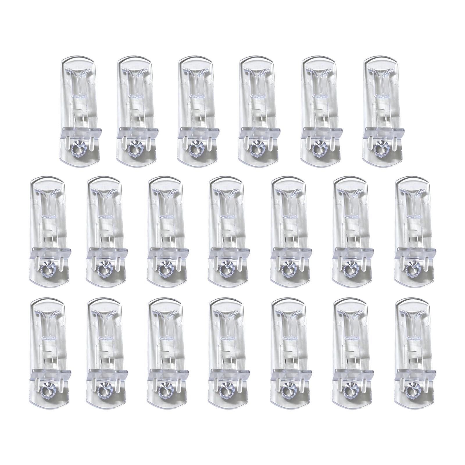 10Pcs Locking Shelf Heavy Duty Transparents Pegs for Cabinet Wardrobe Bookcase Easy Installation Antislip Shelf Holders