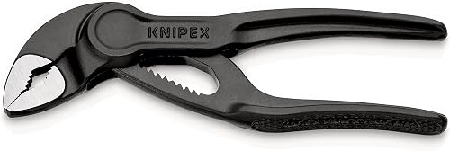 KNIPEX Cobra® XS Water Pump Pliers grey atramentized, embossed, rough surface 100 mm 87 00 100