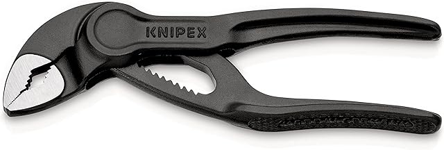 Knipex Cobra® XS Water Pump Pliers grey atramentized, embossed, rough surface 100 mm 87 00 100
