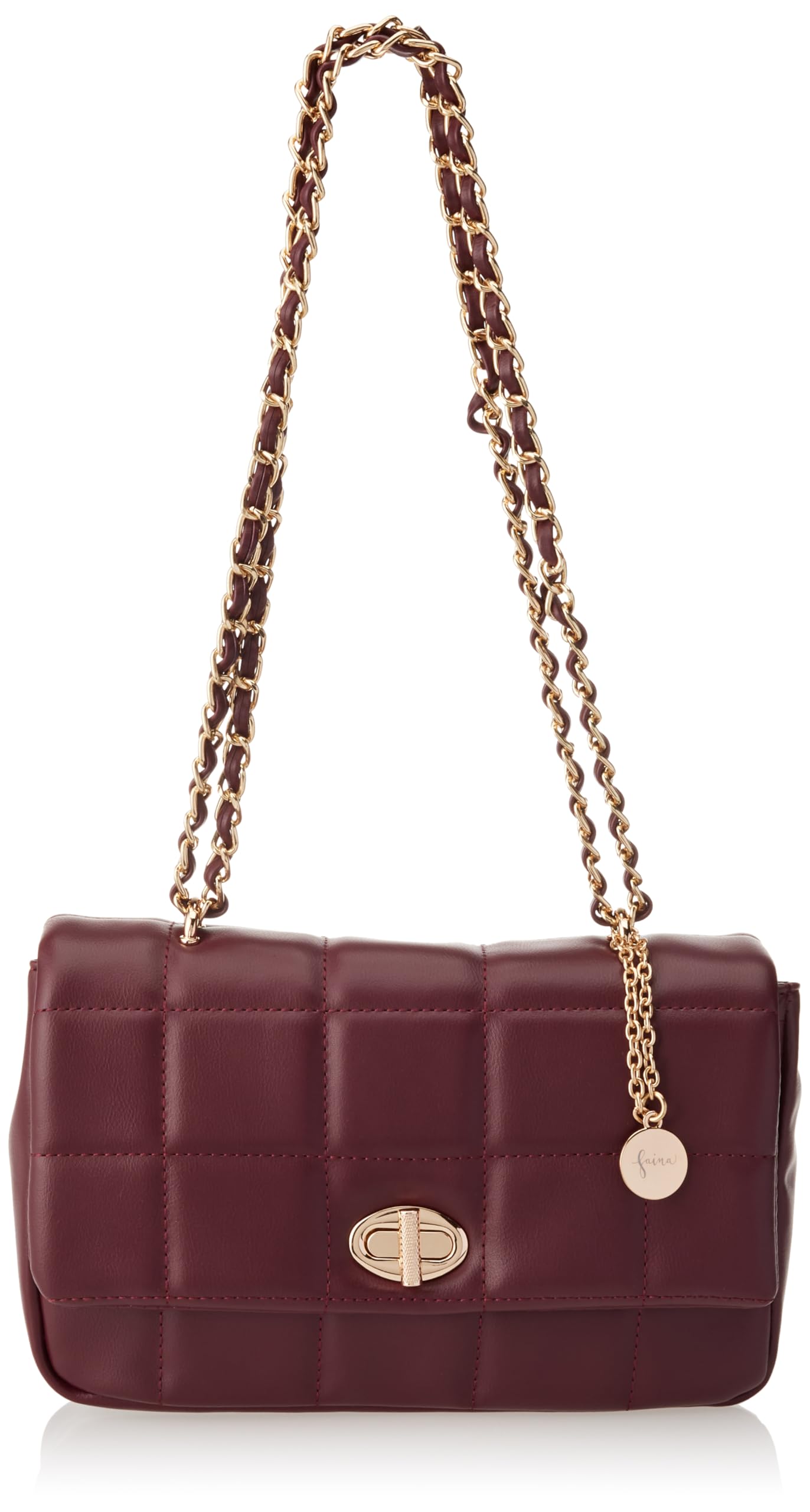 nelice Women's Small Shoulder Bag, Cherry red, One Size