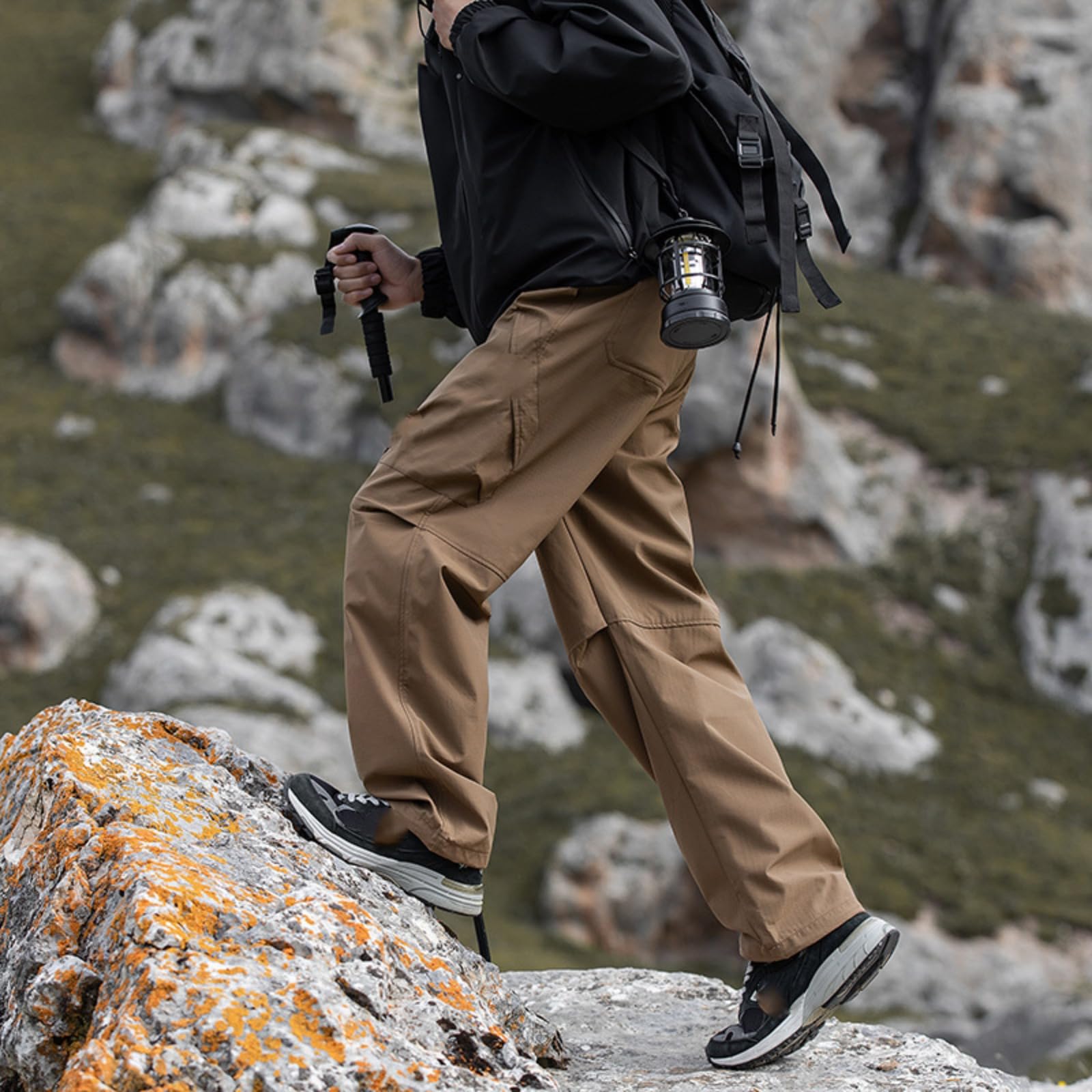 Pantaloni Sportivi Casual in Stile Americano per Gli Uomini in Primavera e Autunno Pantaloni Lisci con Coulisse