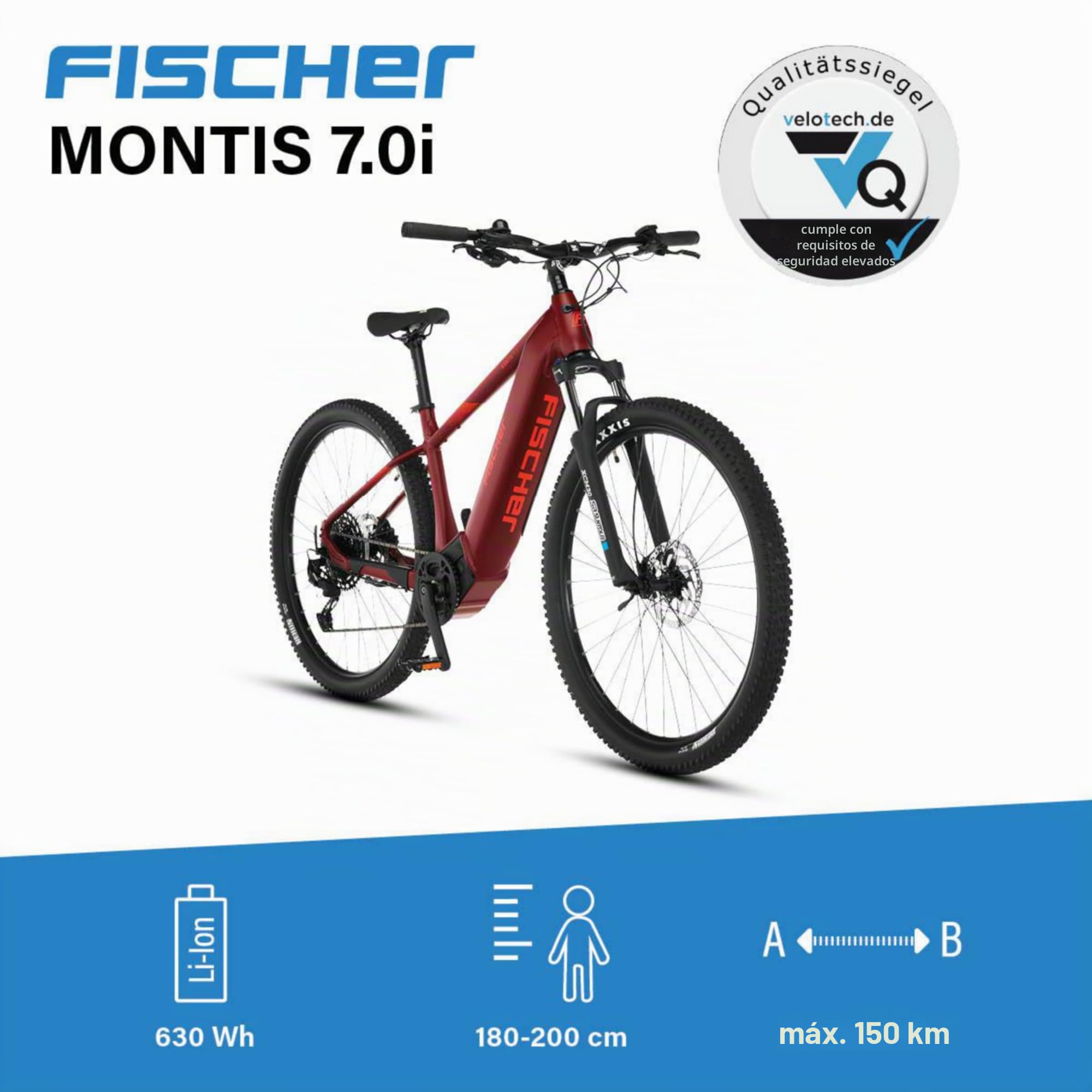 Bicicleta eléctrica Fischer