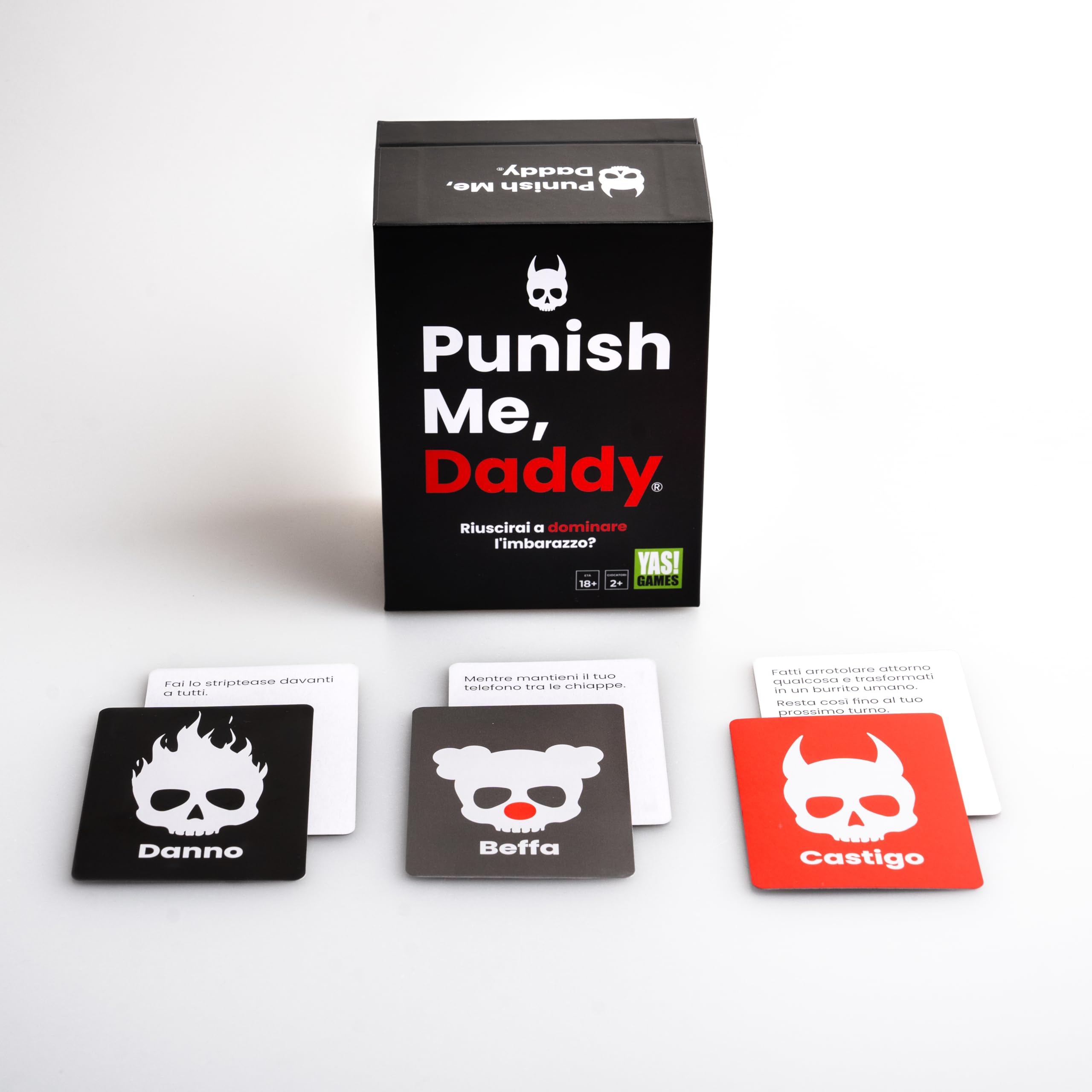 Yas Games - Punish Me, Daddy - Party Game, Gioco da tavolo