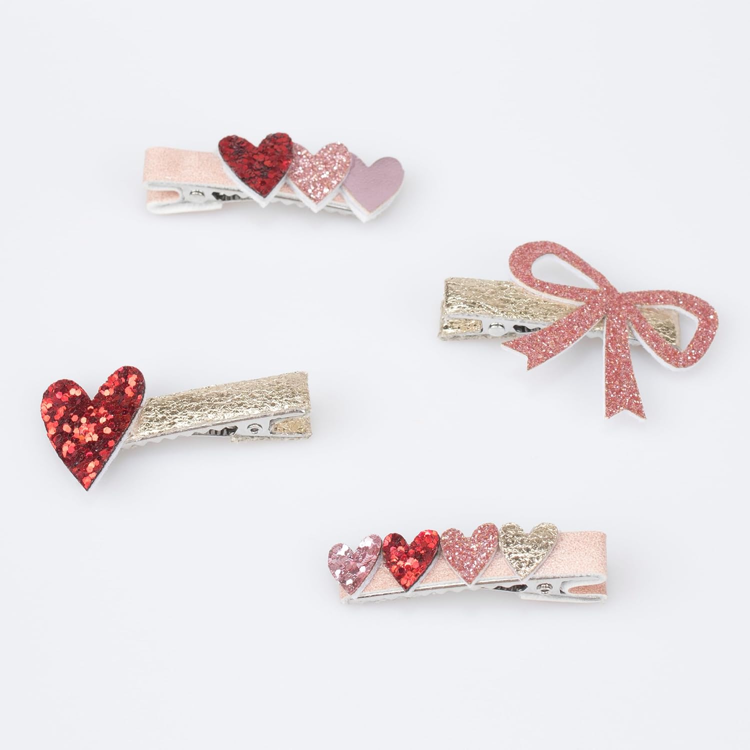 Meri Meri Valentine's Hair Clips (Pack of 8)