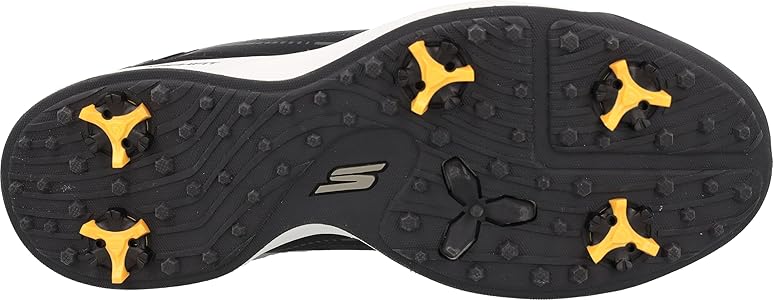 GOOLD GOLF ROCKERS スタジャン 黒 Skechers GOgolf Men's Flight Slip-In Spikeless Golf Shoe