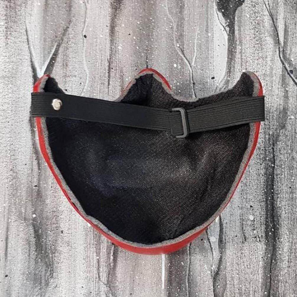 tripple_777 Samurai Oni Mask for Paintball Airsoft Gun Halloween Costume Ninja Cosplay Bushido Armor Sword Motorcycle Helmet D500