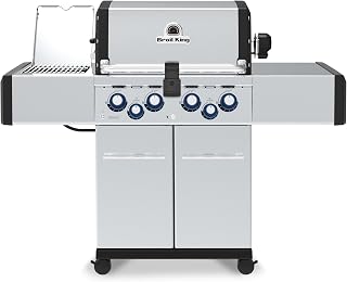 Broil King 956944 Regal S 490 Pro IR Propane Gas Grill, 5-Burner, Stainless Steel