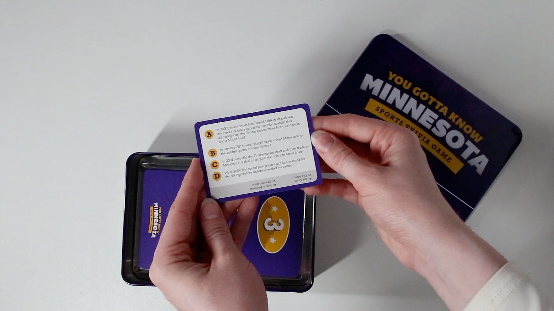 Amazon.com: You Gotta Know Minnesota - Sports Trivia Game : Toys