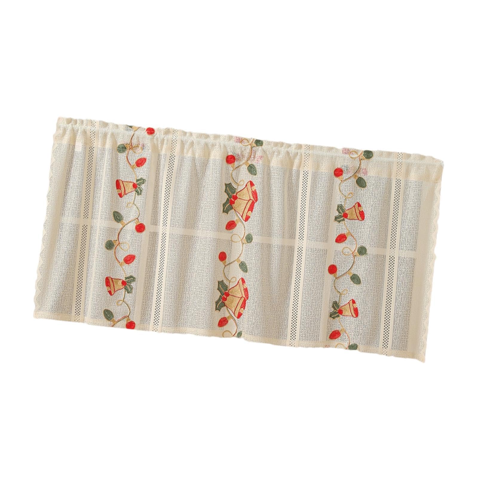 NIVAA Christmas Tablecloth Bell Table Cloth for Kitchen Dining Table Decor Parties-image-20