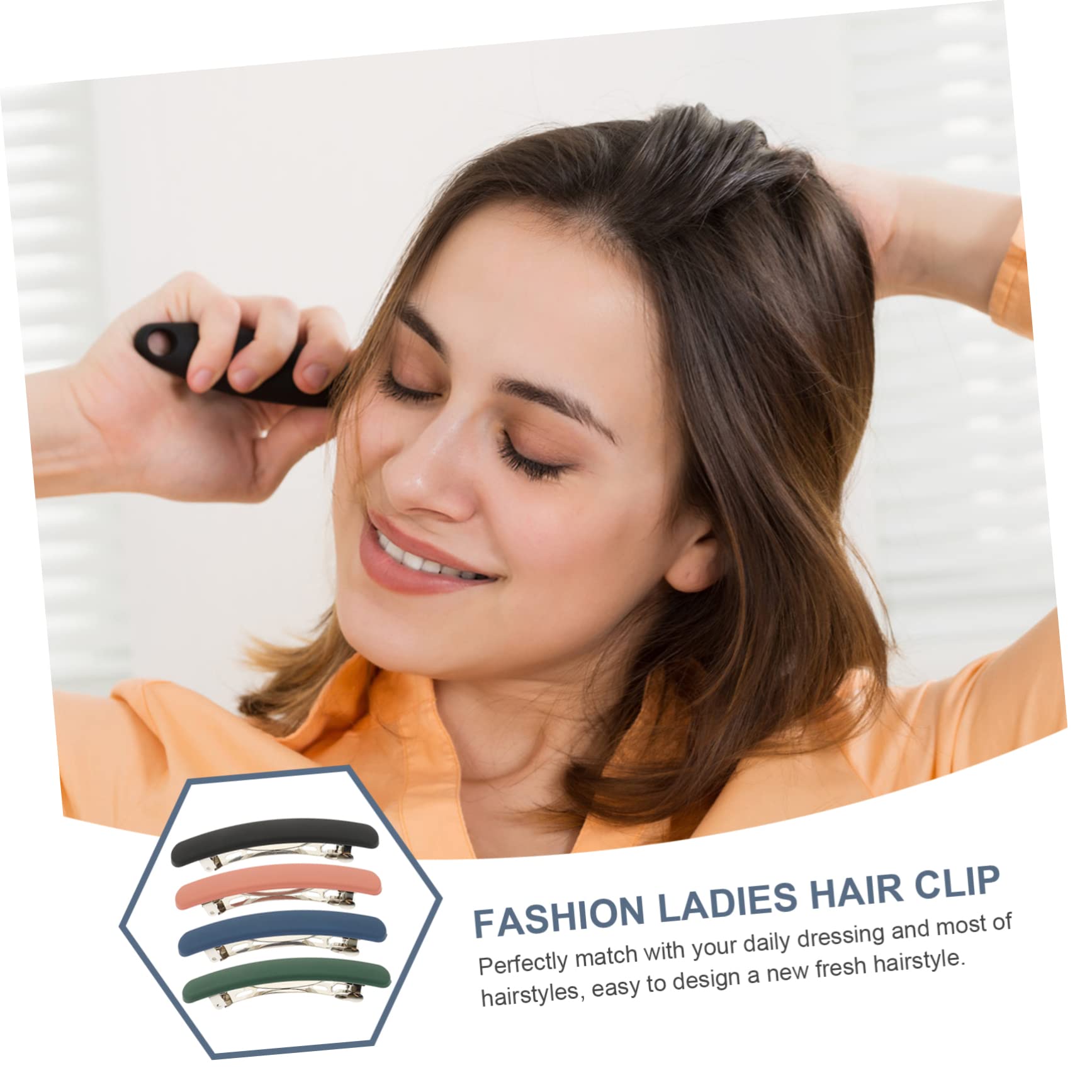 Baluue 20stücke Große Haarklammern Für Dickes Haar Und Rutschfeste Französische Haarspangen Für Frauen Und Teenager Komfortabel Und Elegant