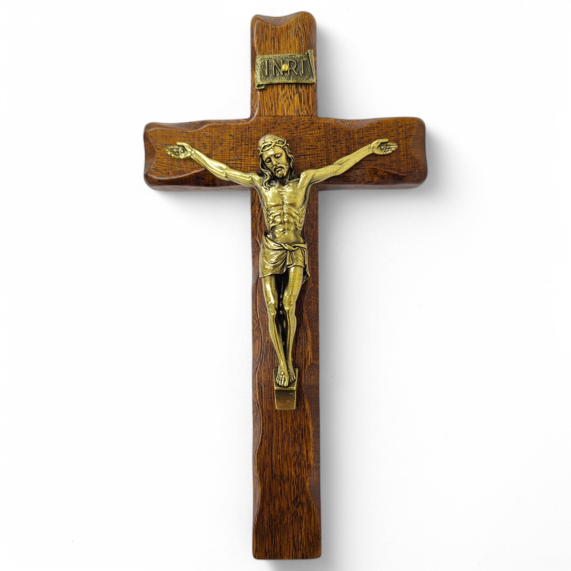 Bongelli preziosi crocifisso da parete 17x12 grigio cristo argento - ME12101G