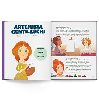 Creativas.Artistas, escritoras y actrices que han hecho historia | Libros infantiles para conocer a los grandes personajes de la historia y los valores que los inspiraron.