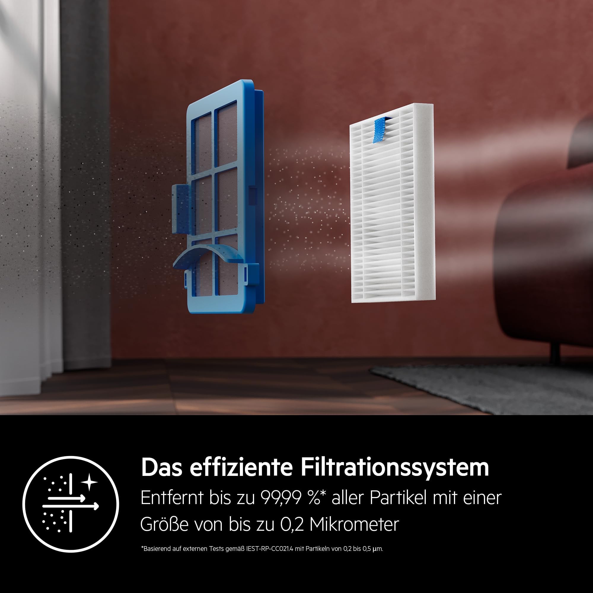 AEG Saugroboter mit Wischfunktion, WiFi, LiDAR Navigation, automatischen Entleerungsstation, Saugleistung 4000 Pa, Akku 14,4 V, bis zu 175 min Laufzeit, bis 140m², Wassertank 0,28 l, Weiß , AR71UW2SW