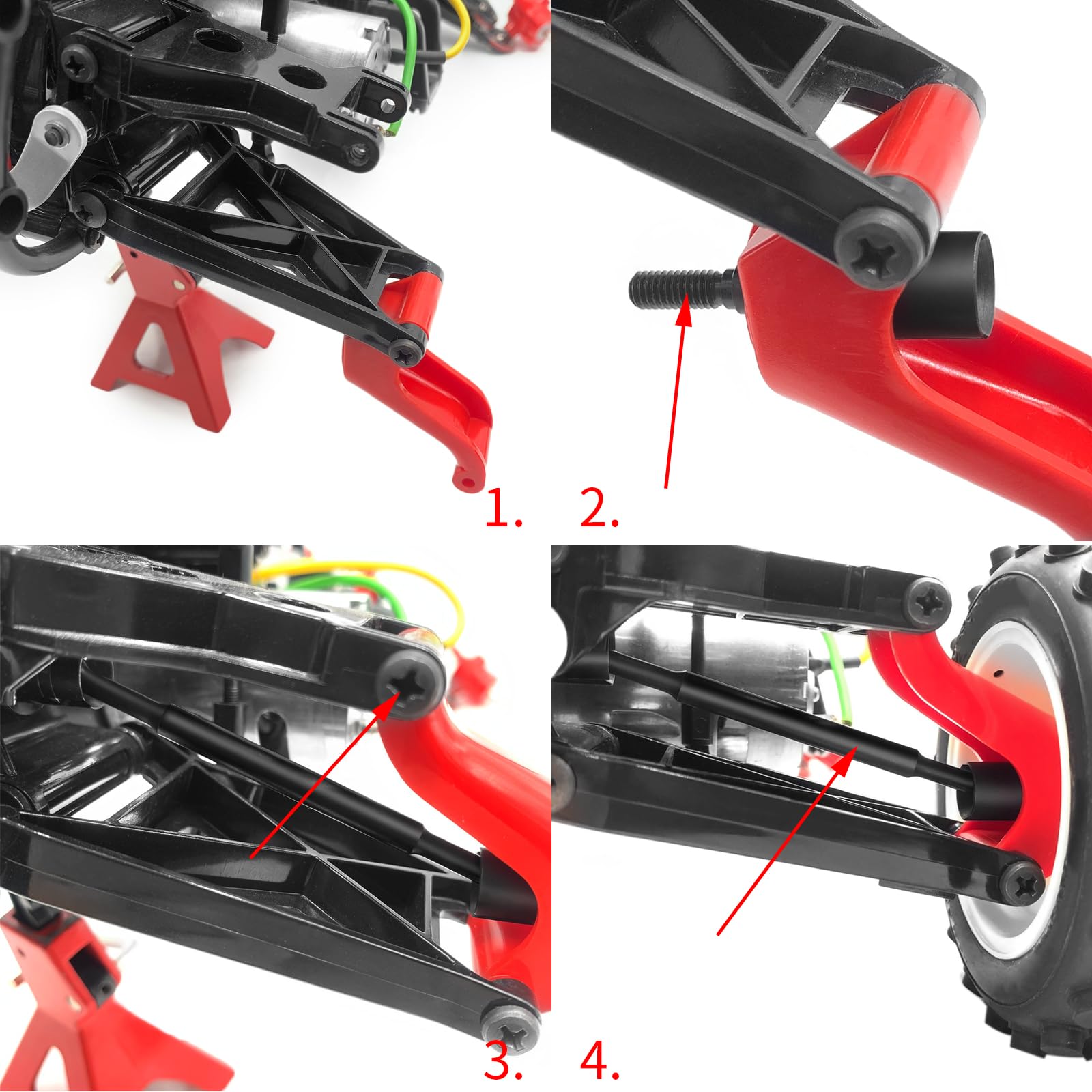 エステマシン Amazon | TRZX 1/10タミヤ58391ホットショット4WD RCカー用スチール