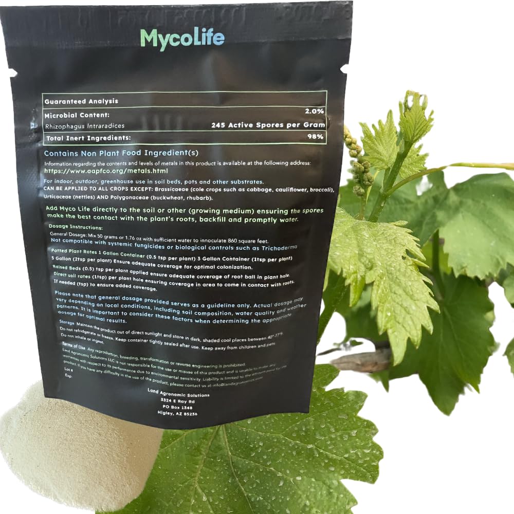 MycoLife 5X Highly Concentrated Mycorrhizal Inoculant Root Stimulator/Enhancer. Get Access to More nutrients, Healthier Plants and Better Crops! - Image 7
