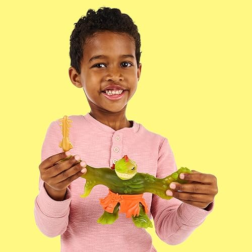 Miniatura 2 de Heroes of Goo Jit Zu Mar de Goo Maldito  Juguete súper elástico, relleno de Goo Ill EEL figura de acción  con cara que cambia de color que revela su