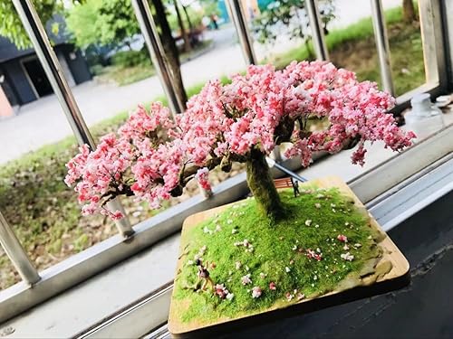 Miniatura 4 de NWFashion - Esponja dispersa para árbol y hierba, para miniaturas, modelo (6 colores)