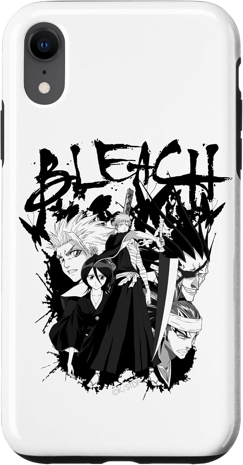 Bleach Paint Splatter Group Case for iPhone XR